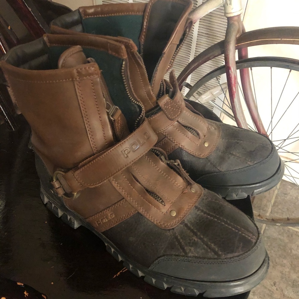 Men Ralph Lauren Polo Boots size 11